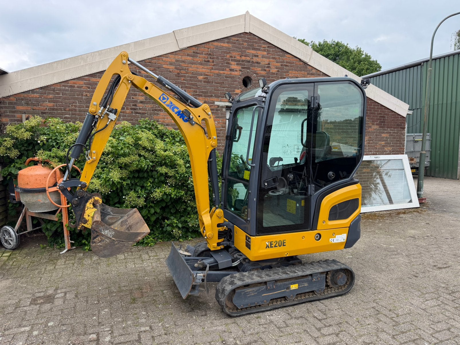 Xcmg 2024 833 uur minigraafmachine 2 tonner, Ophalen, Graafmachine