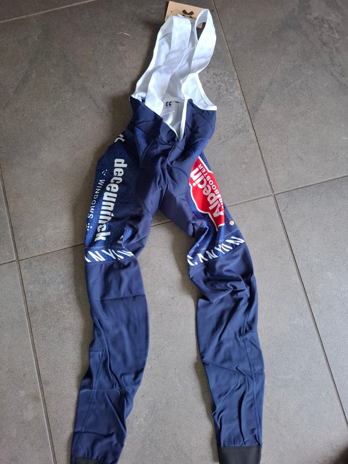 Alpecin deceuninck lange broek met zeem nieuw maat xs heren, Fietsen en Brommers, XS, Heren, Nieuw, Ophalen of Verzenden