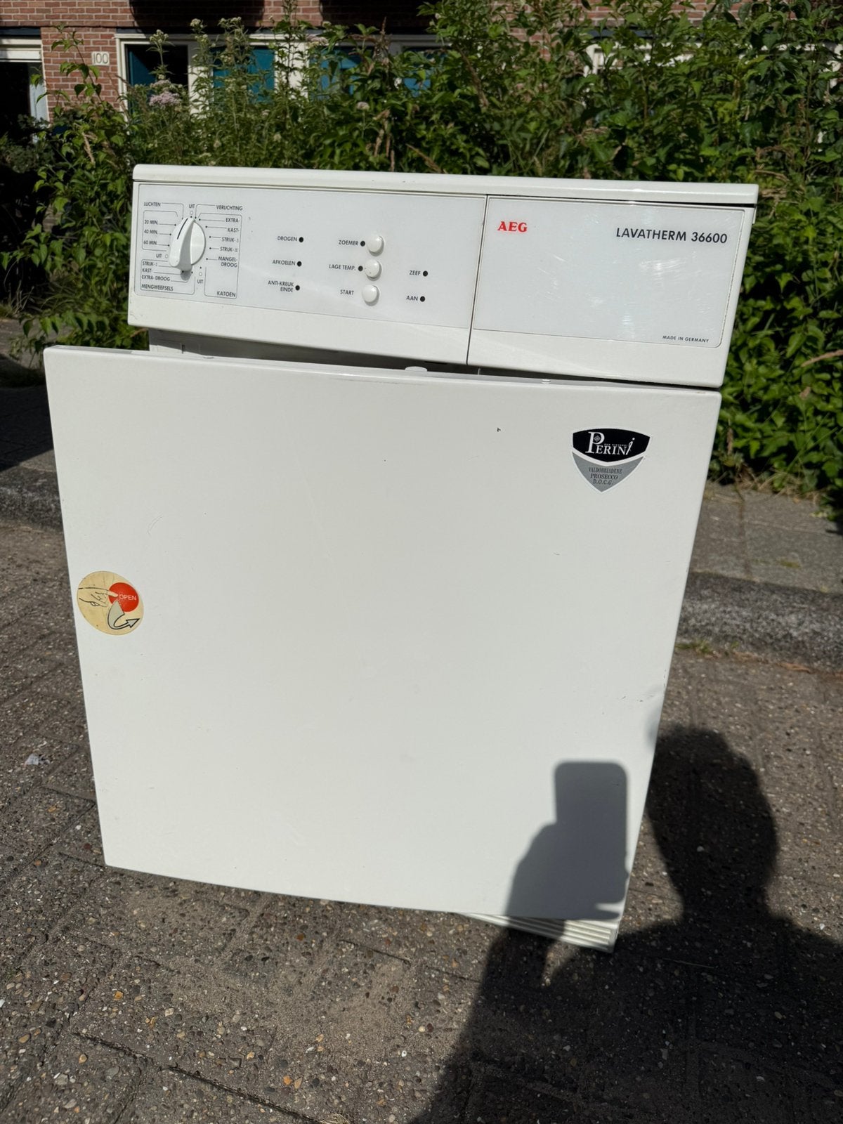 AEG Lavatherm 36600 Afvoerdroger - Zo goed als nieuw, Ophalen, 6 tot 8 kg, Luchtafvoer, Zo goed als nieuw