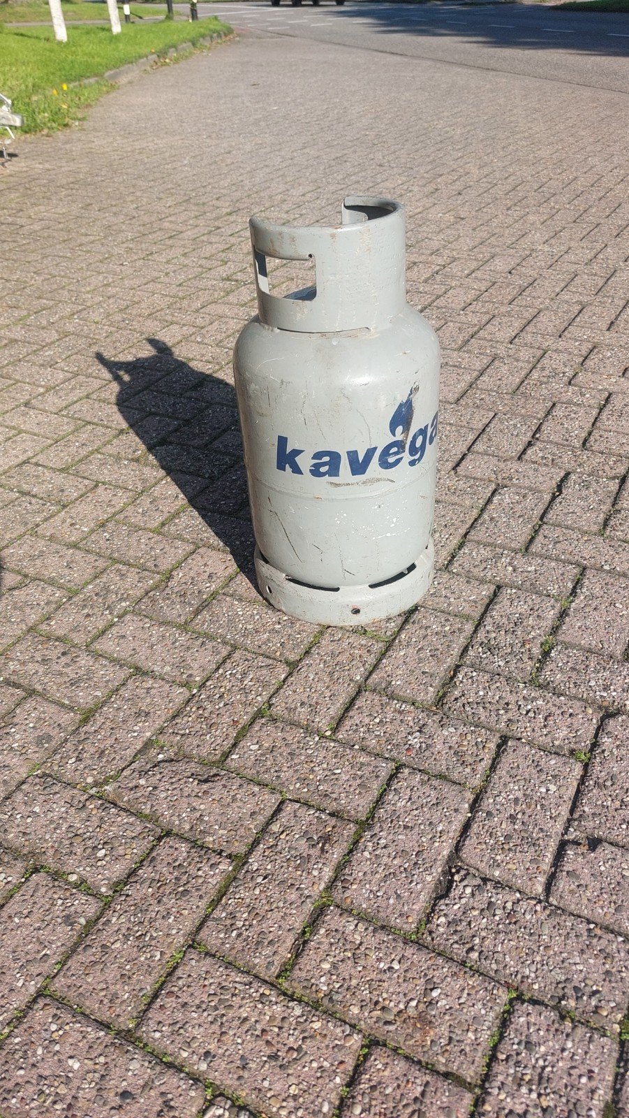 Kavegas gasfles (leeg), Ophalen of Verzenden, Gebruikt