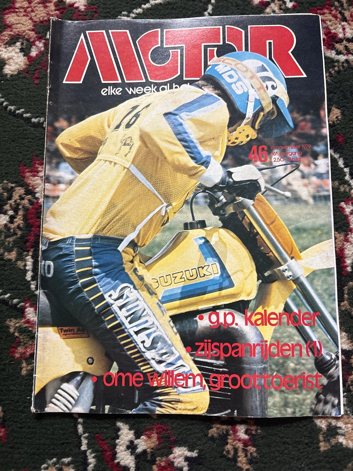 Motor Magazine - Editie 1977 - Klassieke Motorcross, Ophalen of Verzenden, Gelezen, Algemeen