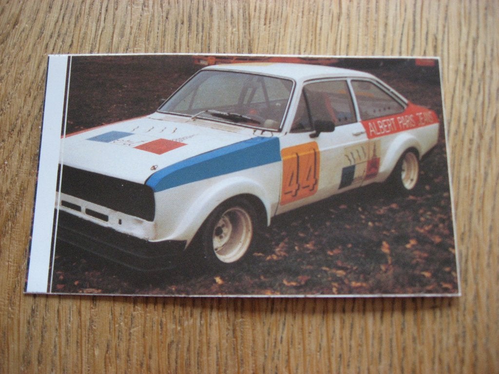 Ford Escort MK2 Rally Vintage Sticker, Ophalen, Nieuw, Sport