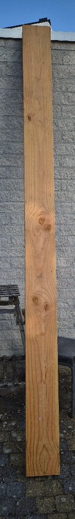 Één Douglas Gording (Dakbalk), Ophalen, Nieuw, 250 cm of meer, Balken