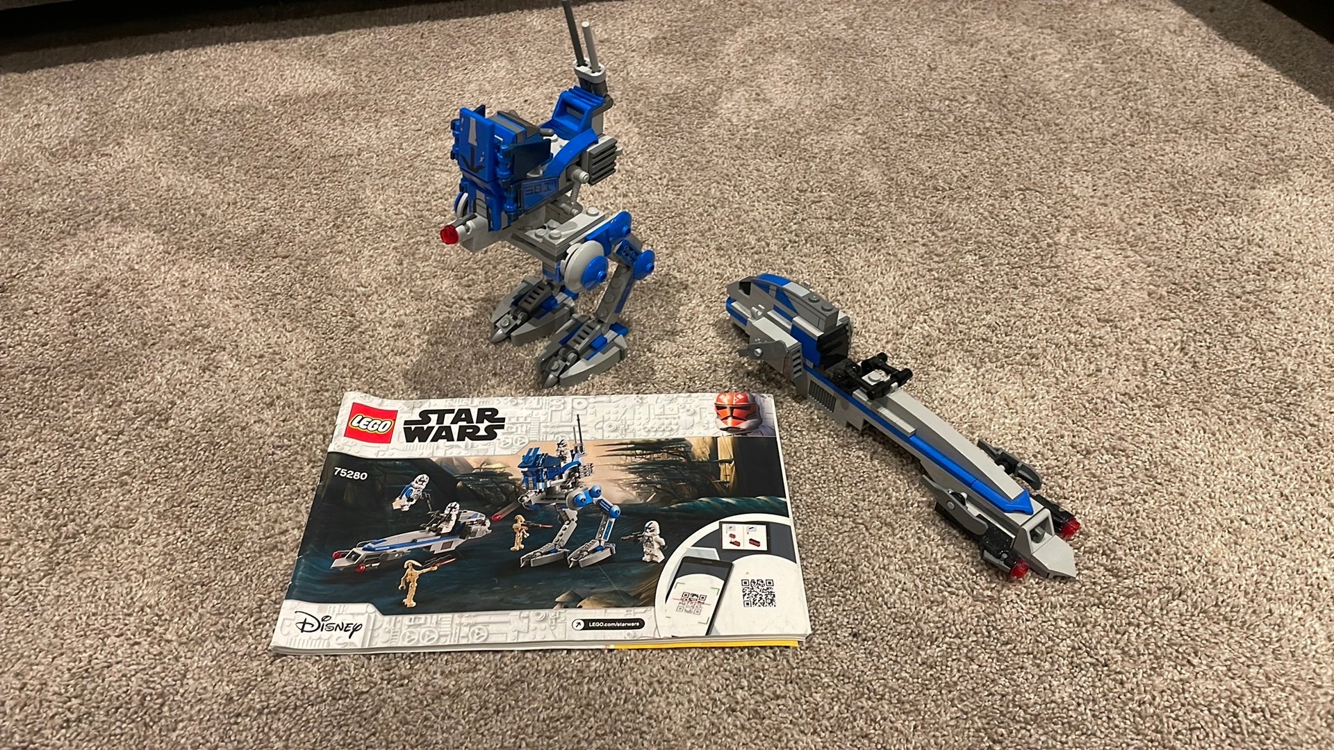 Lego star wars 75280, Ophalen of Verzenden, Zo goed als nieuw