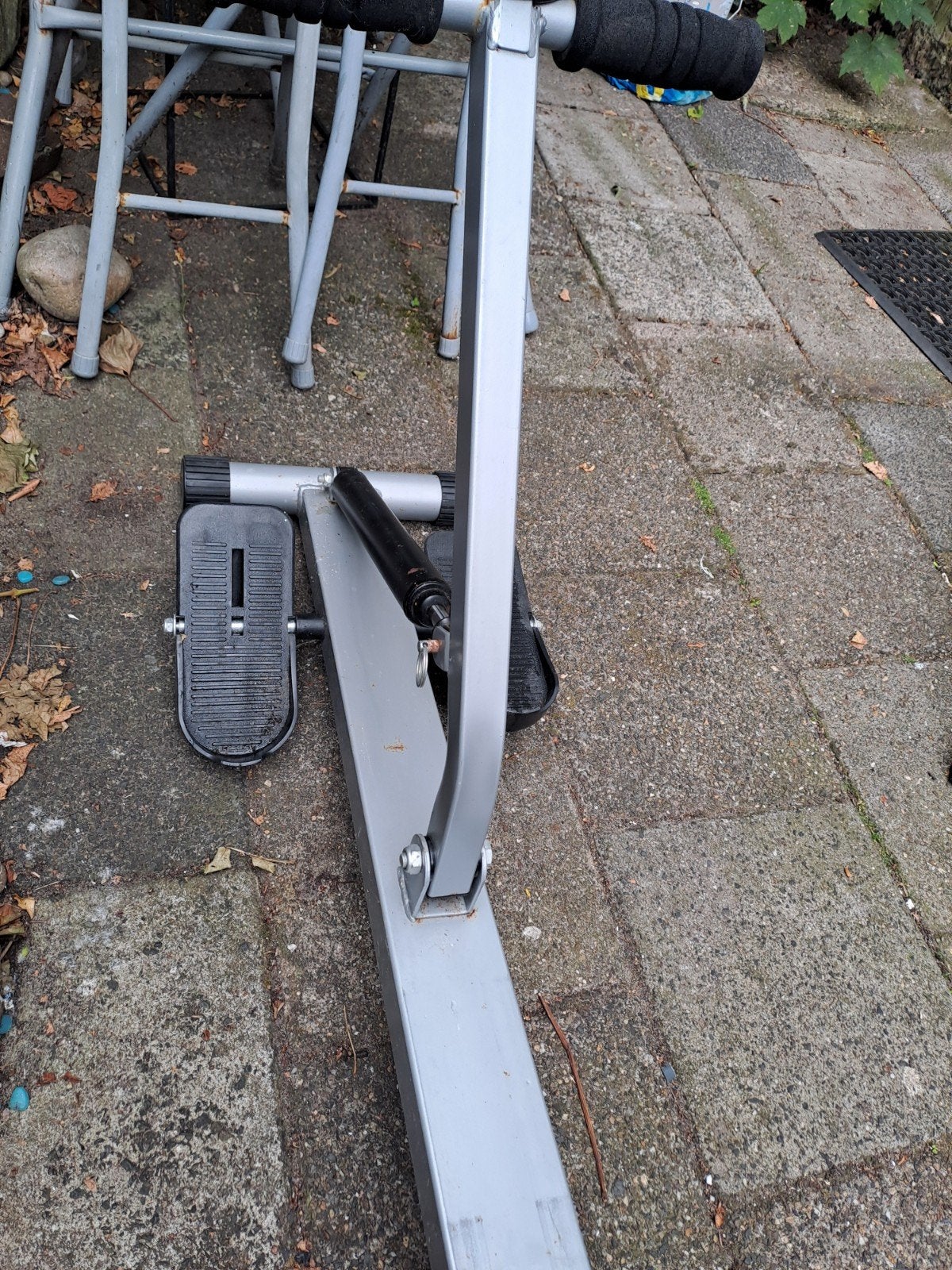 Roeitrainer 133x51 cm met zitlengte 30 cm, Sport en Fitness, Fitnessapparatuur, Gebruikt, Ophalen of Verzenden, Rug, Metaal