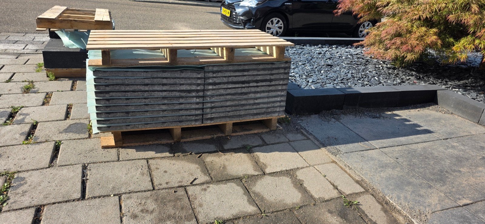 Betontegels voor terras of oprit, Tuin en Terras, Ophalen, Nieuw, 10 m² of meer, Beton