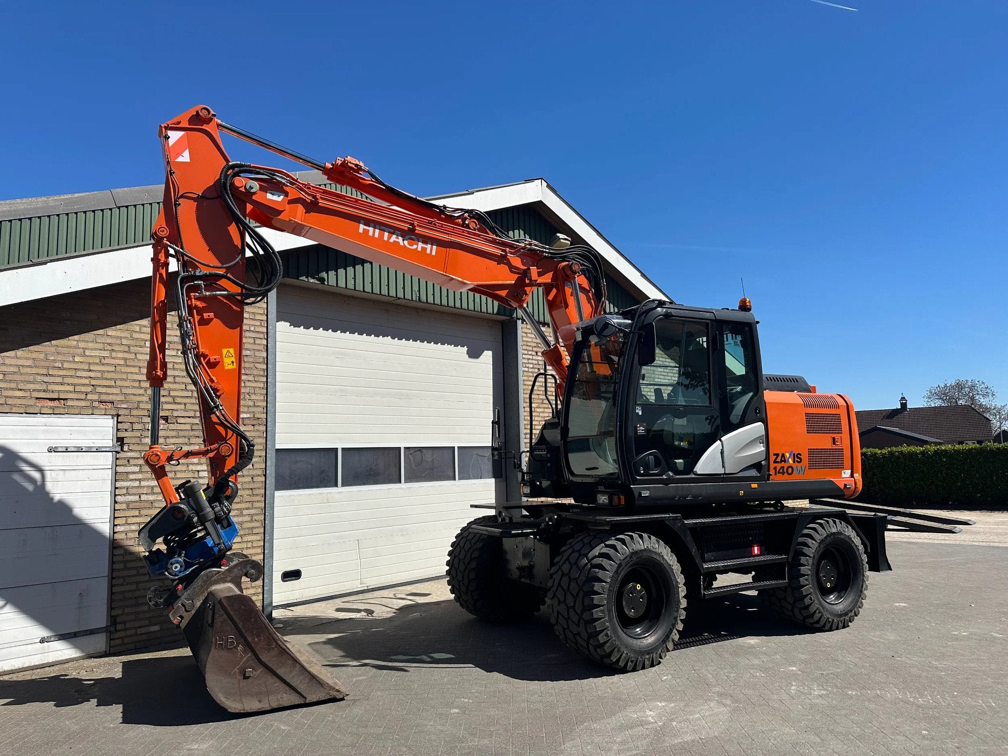 Hitachi ZX140W-5B ZX140W-5B (bj 2015), Graafmachine
