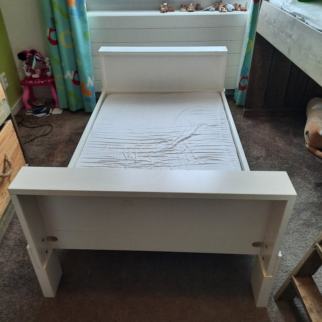 Juniorbed, peuterbed, Gebruikt, 70 tot 85 cm, Minder dan 140 cm, Ophalen