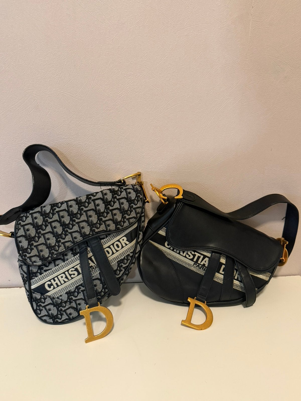 Dior saddle bag, Sieraden, Tassen en Uiterlijk, Ophalen, Zo goed als nieuw, Zwart