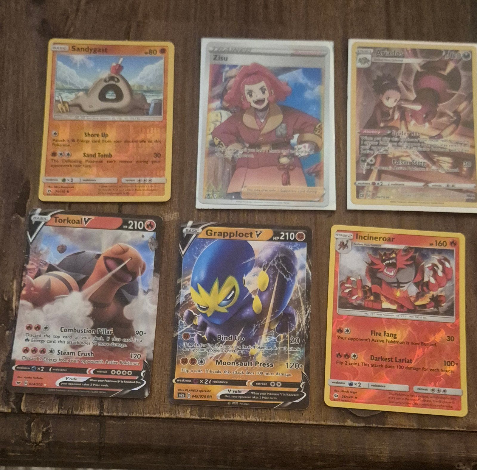 6 pokemon kaarten, Ophalen of Verzenden