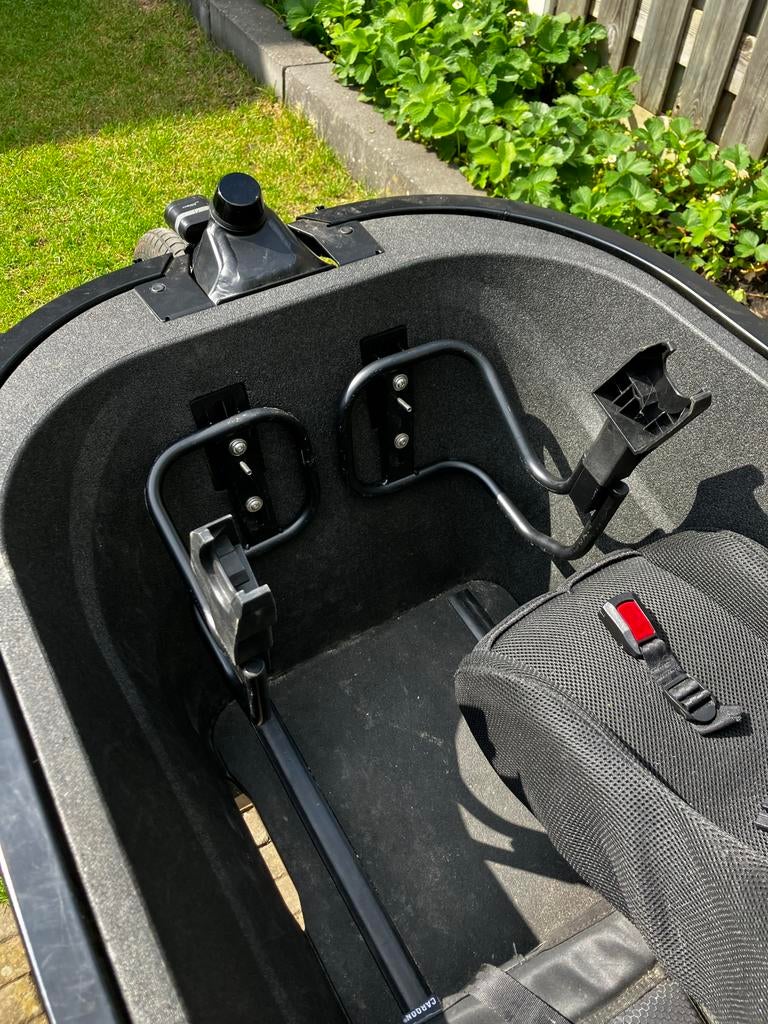 Maxicosi beugels voor Carqon bakfiets, Fietsen en Brommers, Fietsaccessoires | Fietsstoeltjes, Ophalen, Zo goed als nieuw, 0 t/m 10 kg