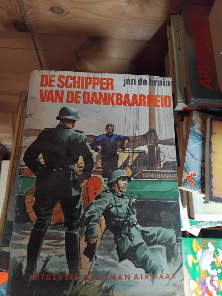 De Schipper van de Dankbaarheid - (Oorlogsroman, Algemeen, Tweede Wereldoorlog, Gelezen, Jan de Bruin