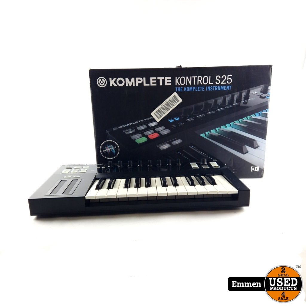 Komplete Kontrol S25, Midi Controller | In Nette Staat, Native Instruments, Gebruikt, https://support.native-instruments.com/hc/nl