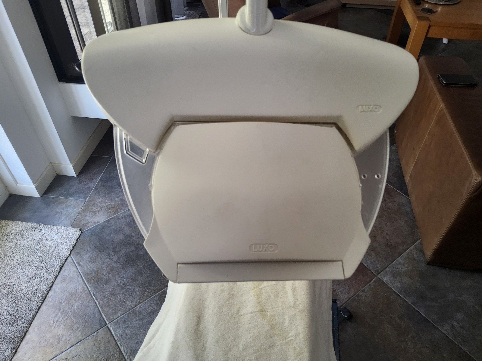 Luxo Magnifique Loep Lamp 1x11W 3.5D, Ophalen, Gebruikt, Loeplamp