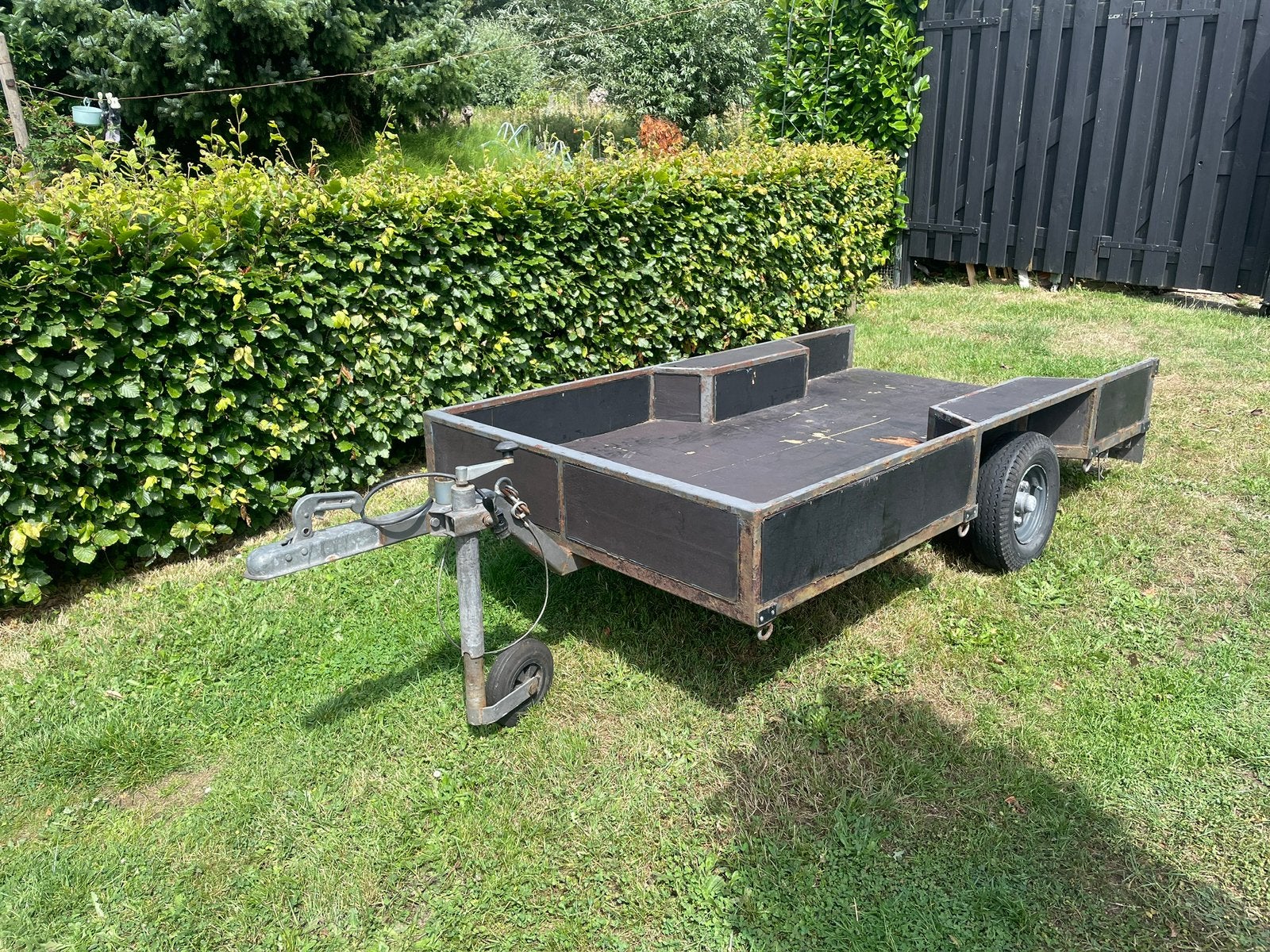 Stevige aanhangwagen trailer - Ideaal voor motor vakantie!, Auto diversen, Aanhangwagen-onderdelen, Ophalen, Gebruikt