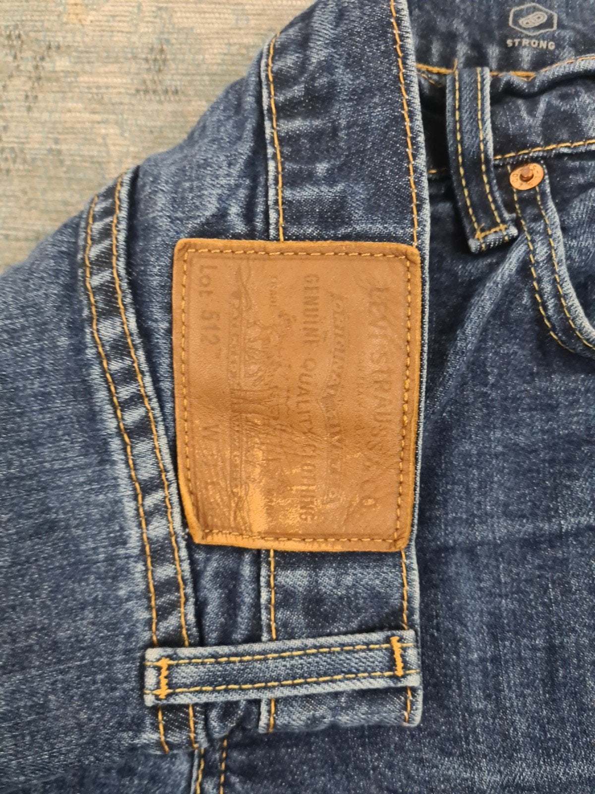 Levi's 512 W30 L30 Tapered STRETCH Bronno3030 Blauw

De tail, Blauw, Levi Strauss Nederland, W32 (confectie 46) of kleiner, Ophalen of Verzenden