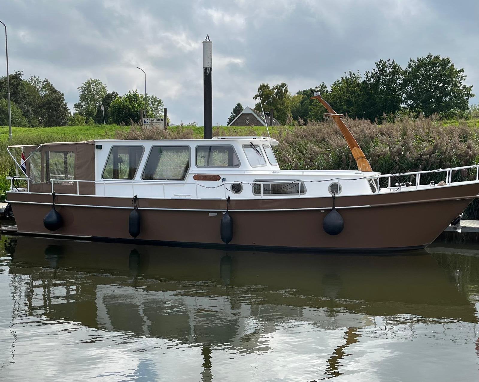 Motor kruiser Skippy 12x3.75 open kuip, Watersport en Boten, Overige merken, Gebruikt, Binnenboordmotor, Diesel