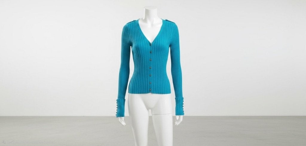 Aqua blauw vestje maat 38, Kleding | Dames, Truien en Vesten, Ophalen of Verzenden, Zo goed als nieuw, Maat 38/40 (M), Blauw