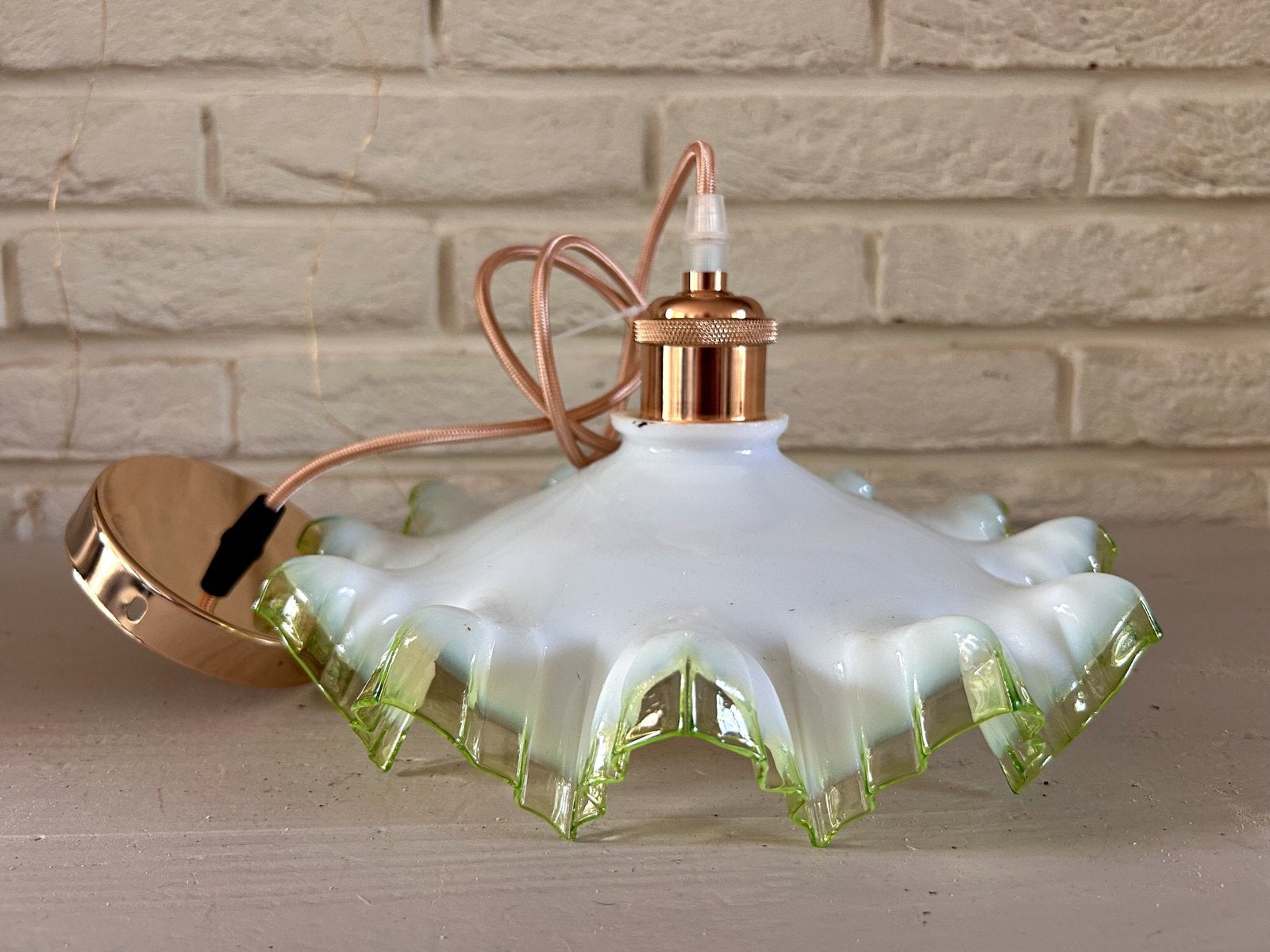 Franse roklamp 1950, Ophalen of Verzenden, Zo goed als nieuw