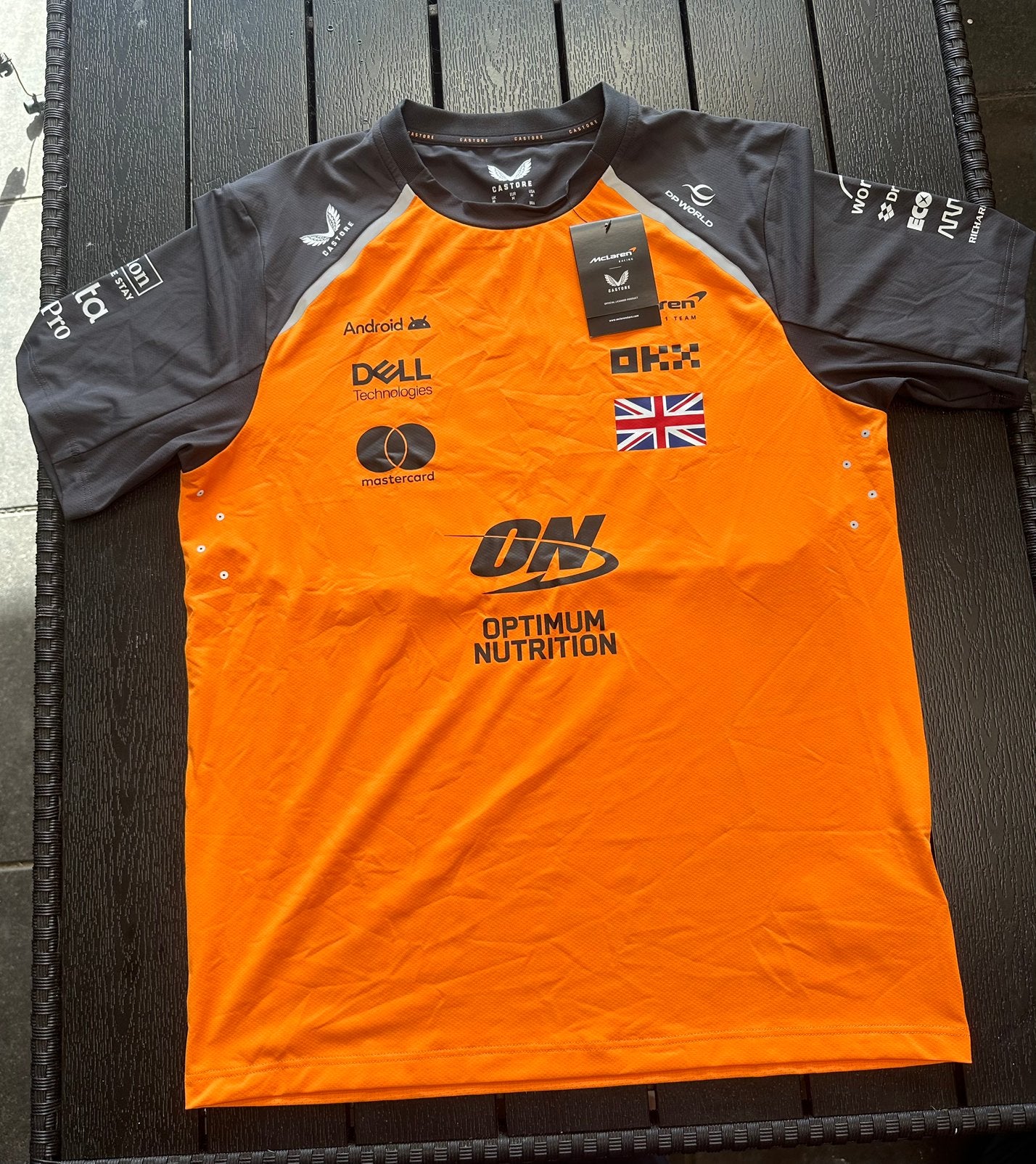 Nieuw oranje shirt van McLaren x Formule 1 - maat M, Ophalen of Verzenden, Nieuw, Formule 1