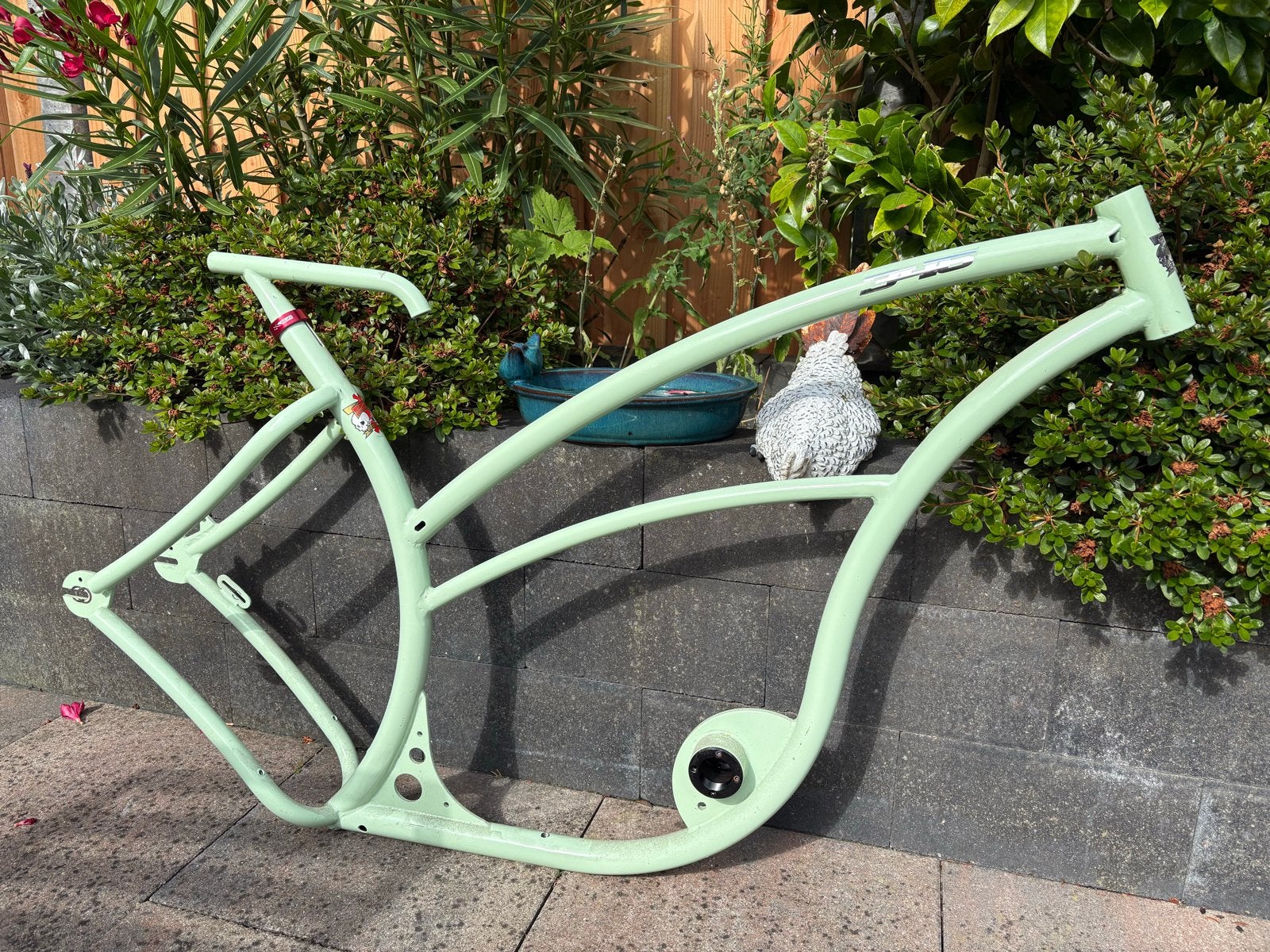 Lady Basman Fietsframe - Chopperdome Project 346, Fietsen en Brommers, Fietsen | Cruisers en Lowriders, Ophalen, Gebruikt, Staal