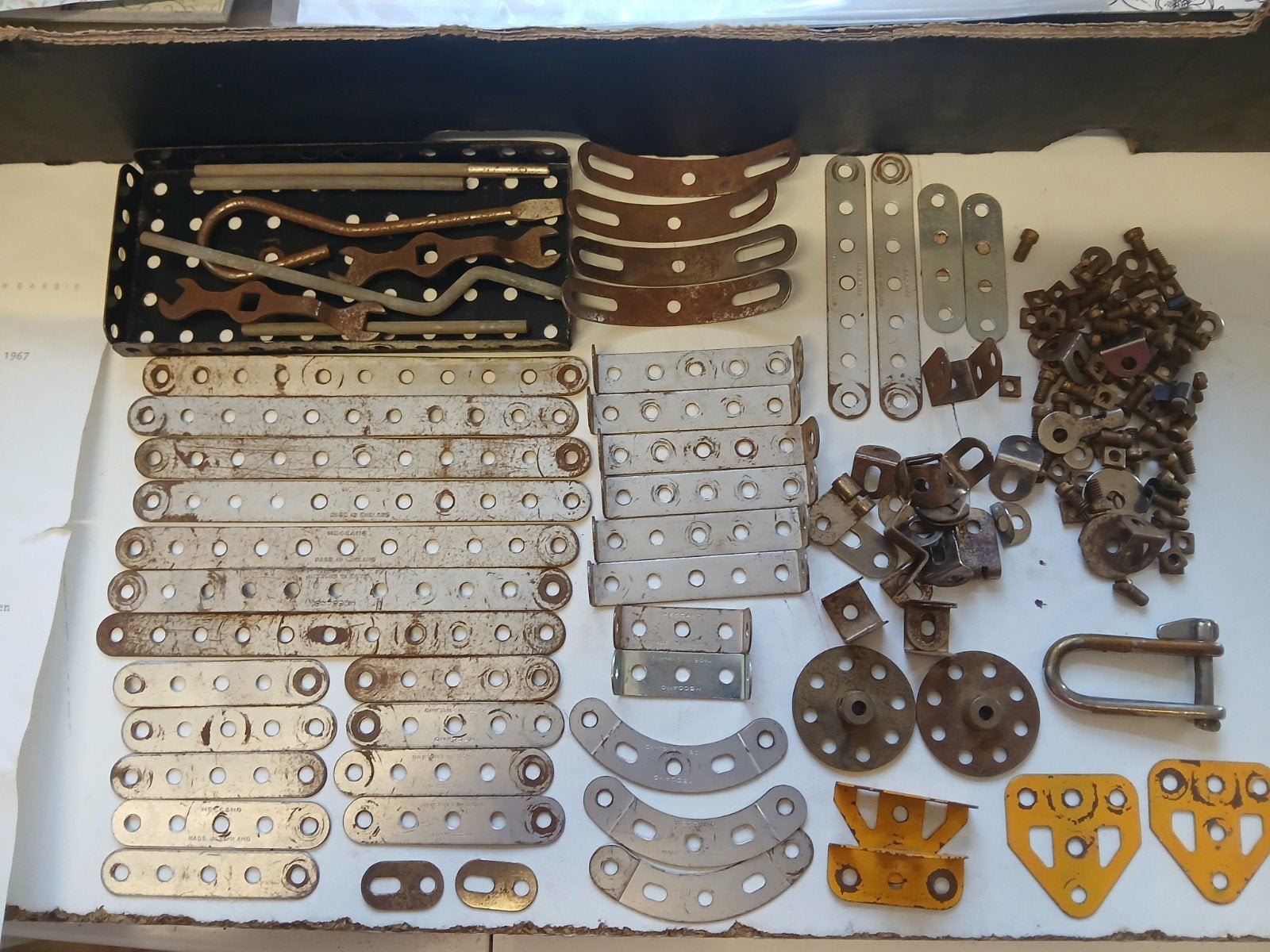 Oude meccano onderdeeltjes (1967), Ophalen of Verzenden