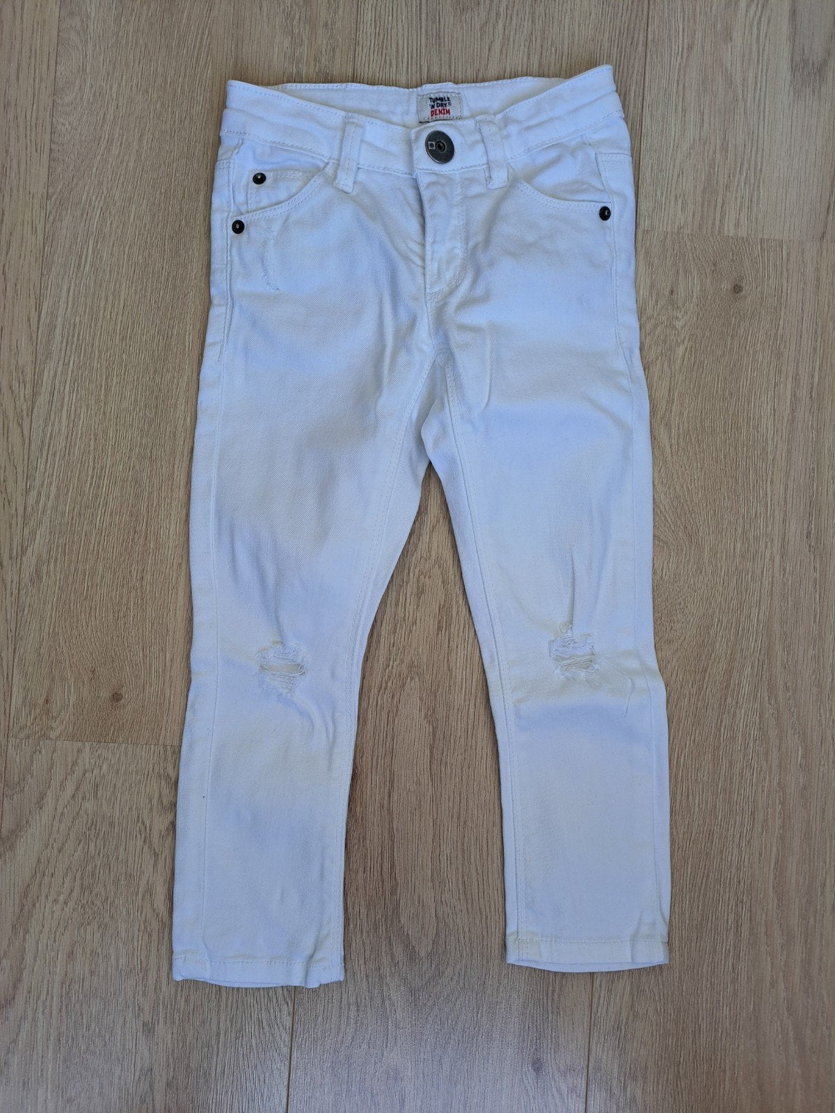 Tumble n dry witte broek maat 104, Tumble 'n Dry, Gebruikt, Meisje, Ophalen