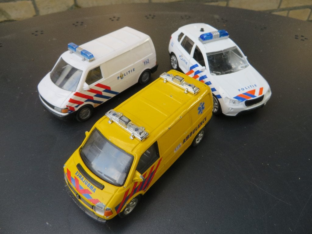 partij modellen Politie en Ambulance, Ophalen of Verzenden, Gebruikt, Auto