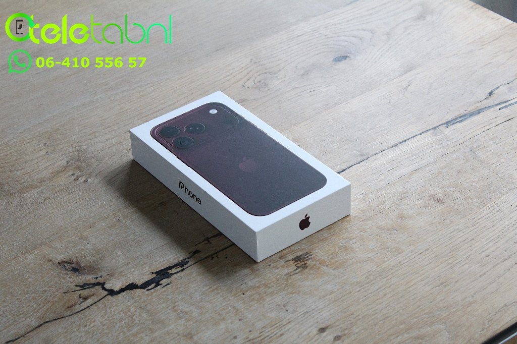 Apple iPhone 18 Pro - 1TB - Burgundy | Nieuw & Geseald, Apple, Apple, Overige modellen, Ophalen of Verzenden