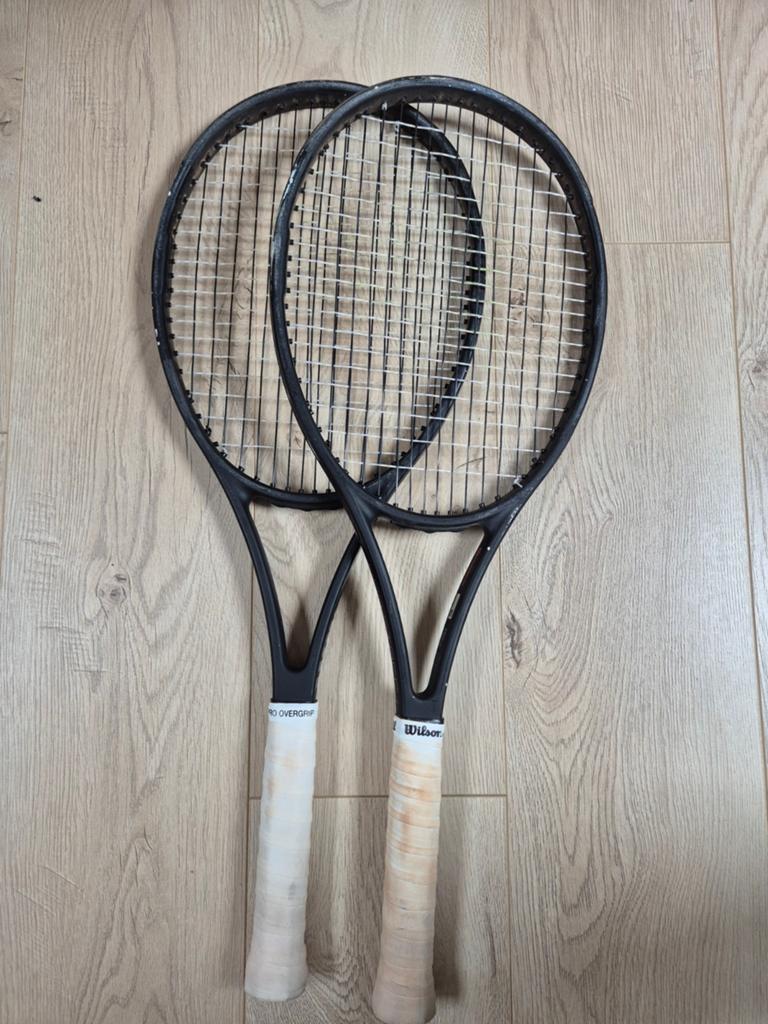 Wilson Pro Staff 97 v11.5 Tennisracket - Grip L3, Sport en Fitness, Tennis, Gebruikt, Ophalen of Verzenden, Wilson, Racket