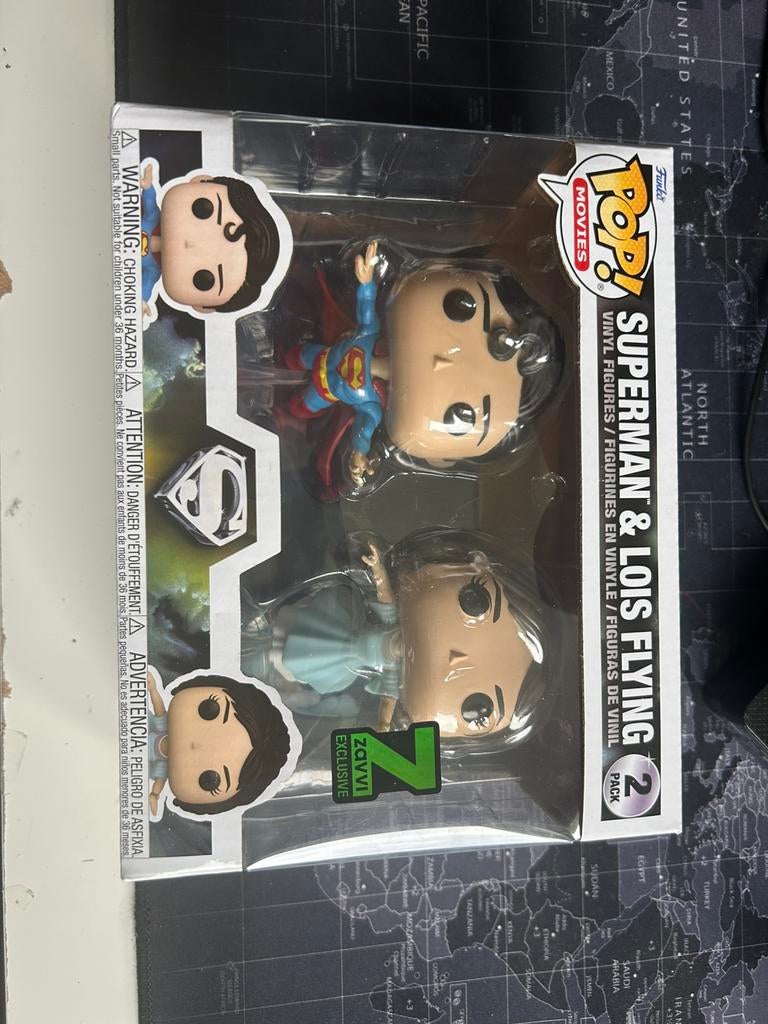 Funko pop Supeman & Lois flying, Ophalen of Verzenden, Zo goed als nieuw