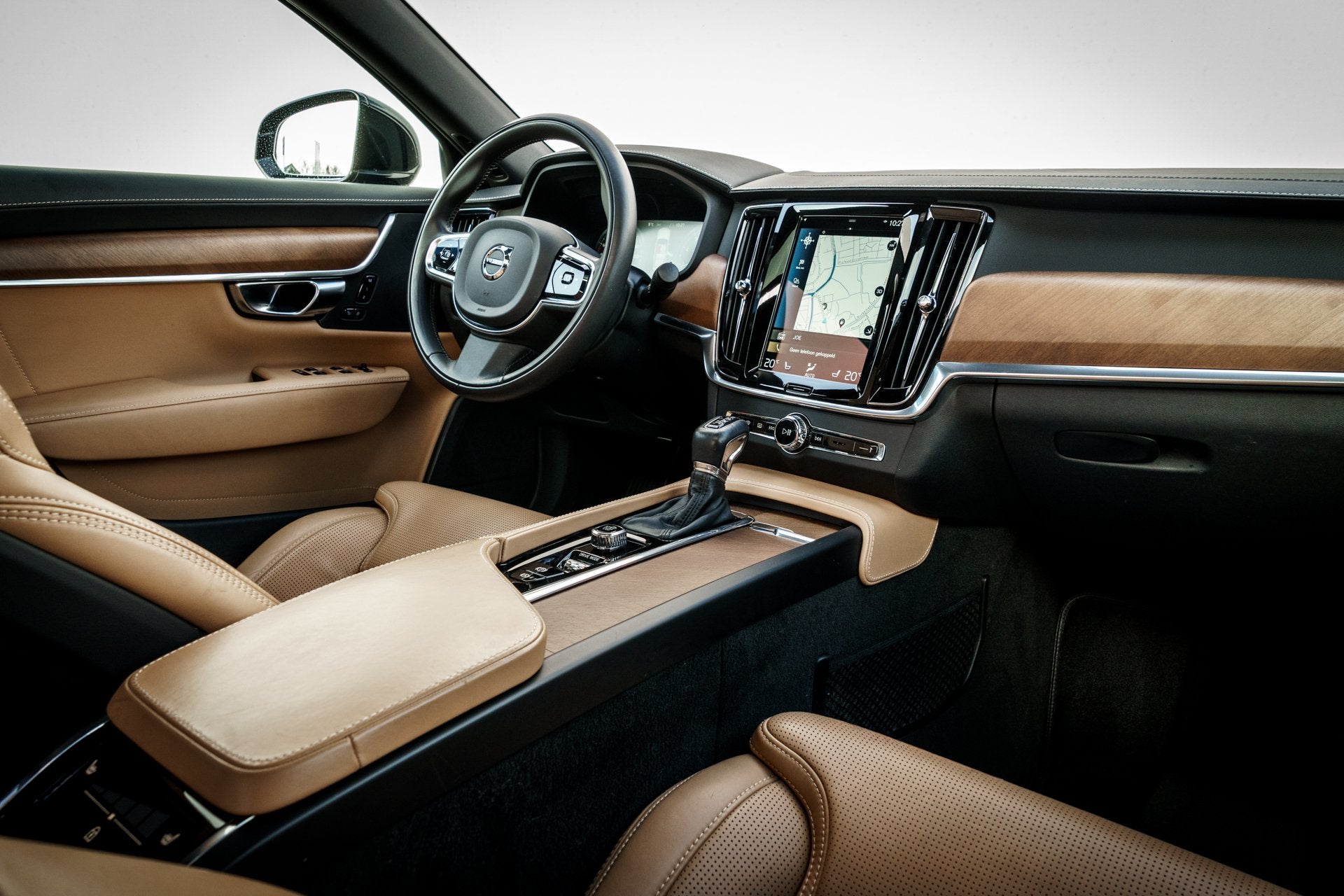 Volvo S90 2.0 T4 Inscription Luxury | Adapt. Cruise | Schuif, Auto's, 15 km/l, Euro 6, Zwart, 1603 kg