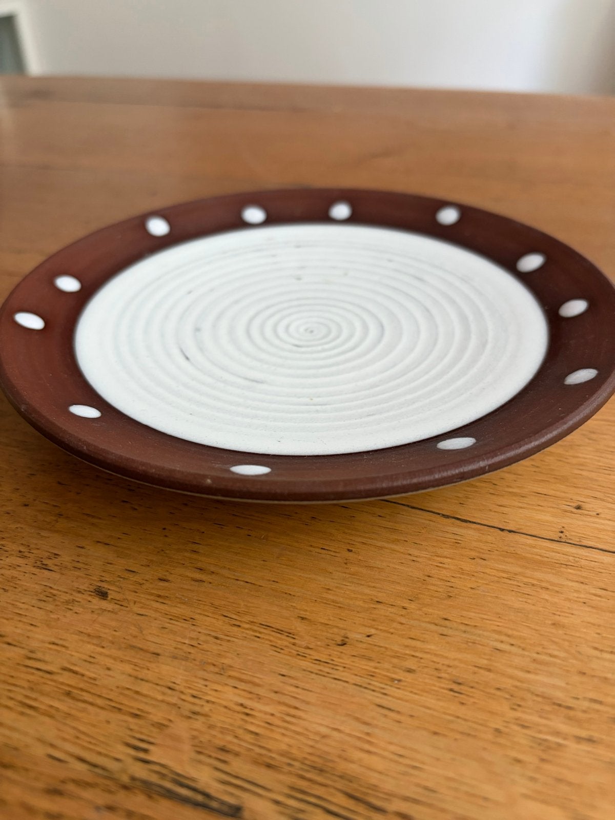 Keramiek schaaltje 18 cm, handgemaakt door Haemstede Holland, Antiek en Kunst, Ophalen of Verzenden