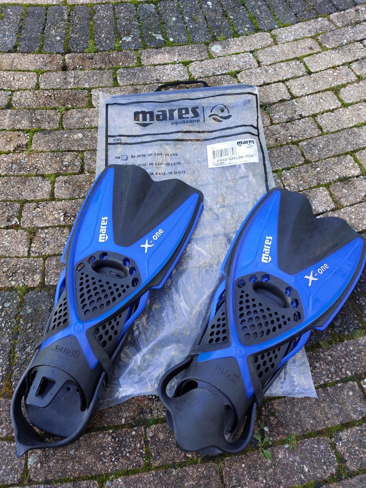 Prima flippers mares x one, maat 35-38, Ophalen, Zwem- of Duikvliezen