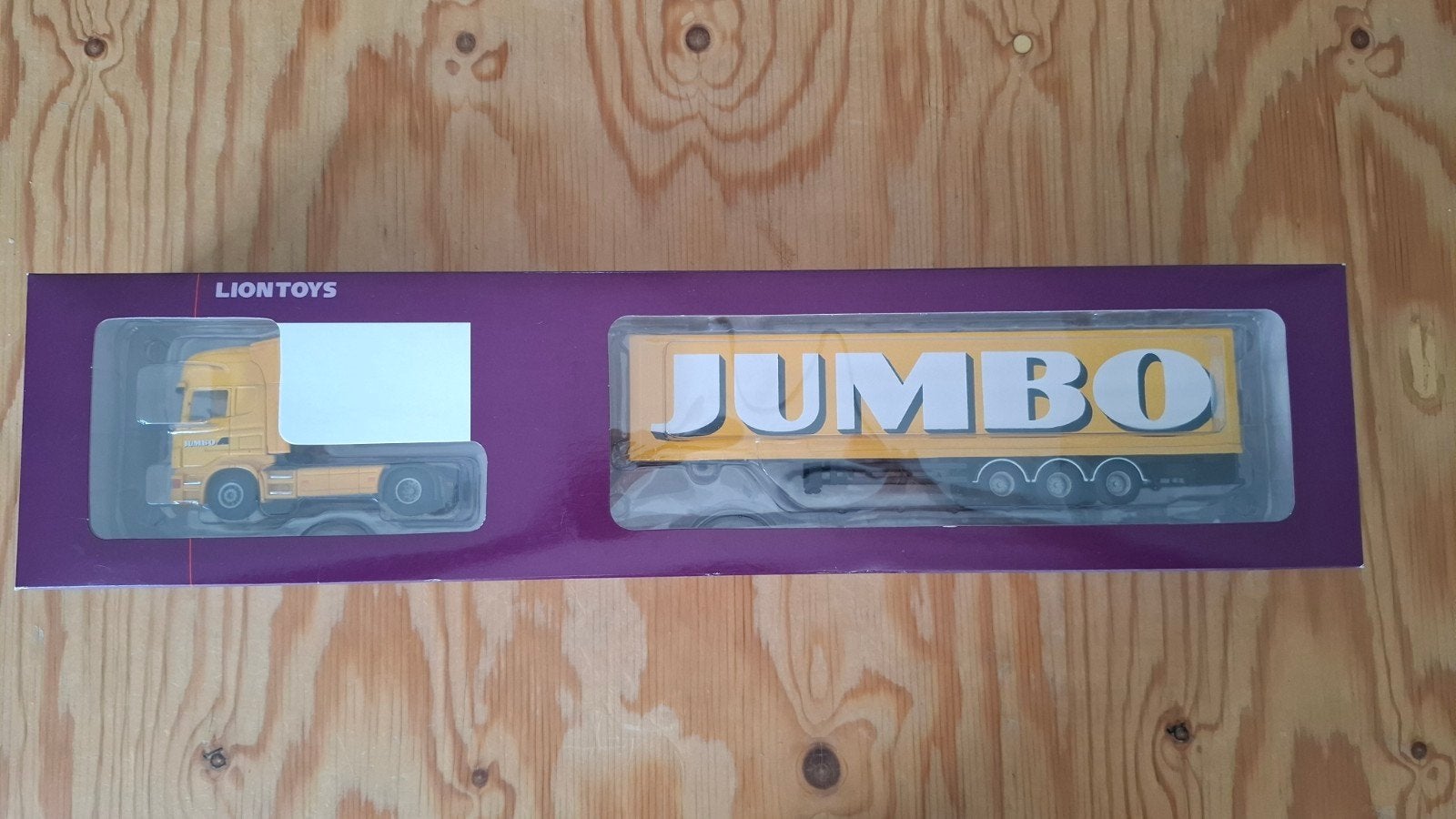 Jumbo Trekker Trailer Combinatie 1:50 Collectors Item, Ophalen of Verzenden