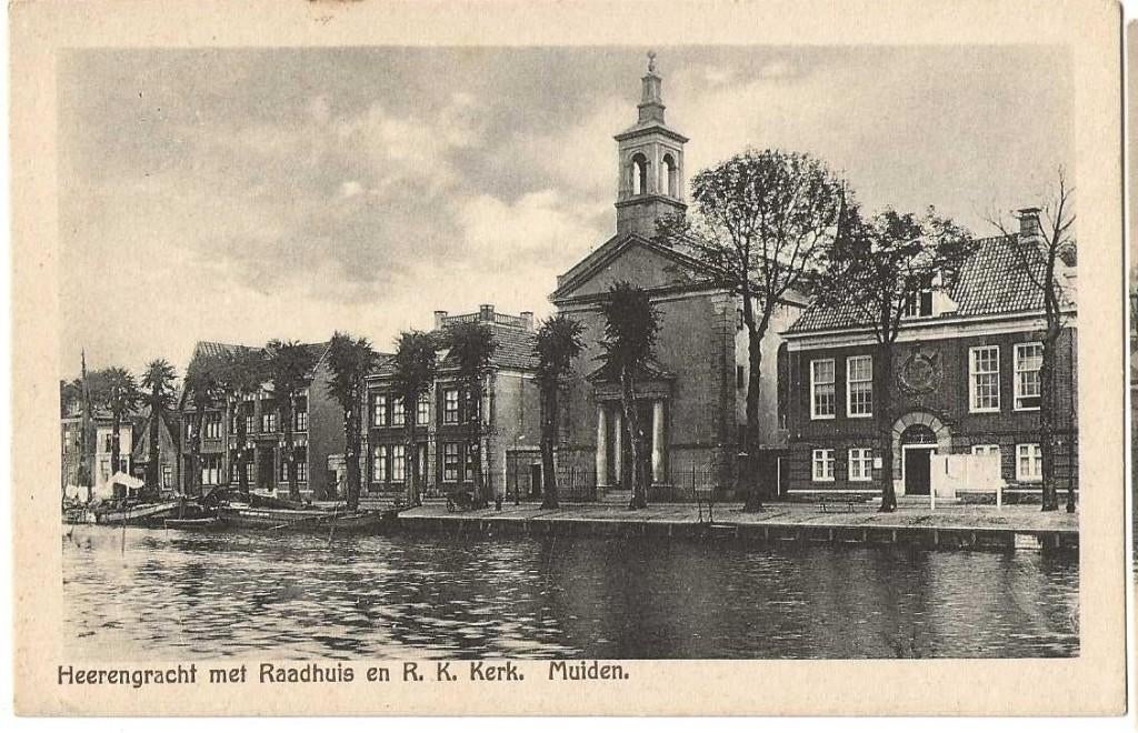 Jt28-25   Muiden, Verzenden, 1920 tot 1940, Ongelopen, Noord-Holland