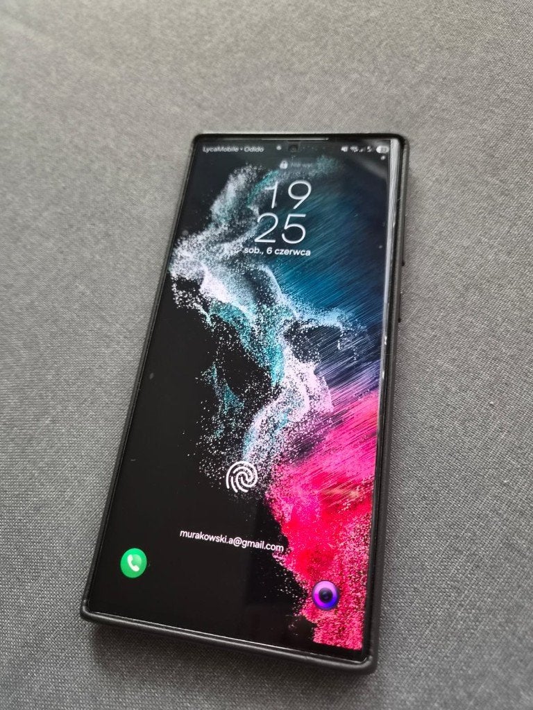 Samsung S22 Ultra 256gb, Ophalen, Zwart, Touchscreen, Zo goed als nieuw