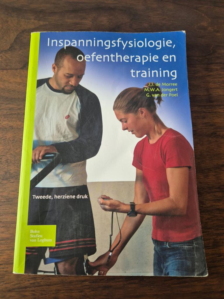 Inspanningsfysiologie, oefentherapie en training, Boeken, Wetenschap, Zo goed als nieuw, Sociale wetenschap, Ophalen of Verzenden