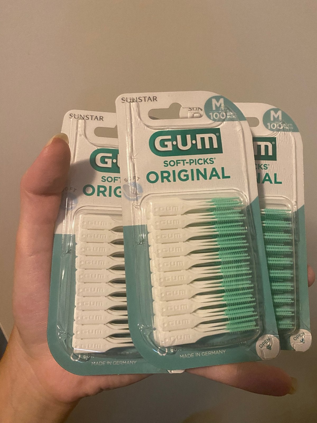 GUM Soft-Picks Original M 100 stuks (3 verpakkingen), Ophalen of Verzenden, Nieuw, Overige typen