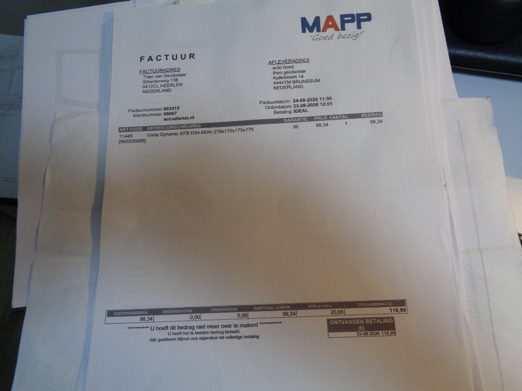 Foto 18 van Ford B-Max 1.0 Ecoboost 74KW/100PK 2013 Blauw