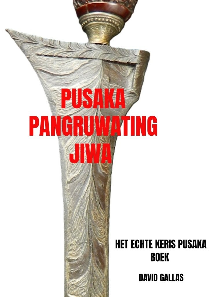 Keris Pusaka Boek BU19 Pusaka Pangruwating Jiwa David Gallas, Antiek en Kunst, Ophalen of Verzenden