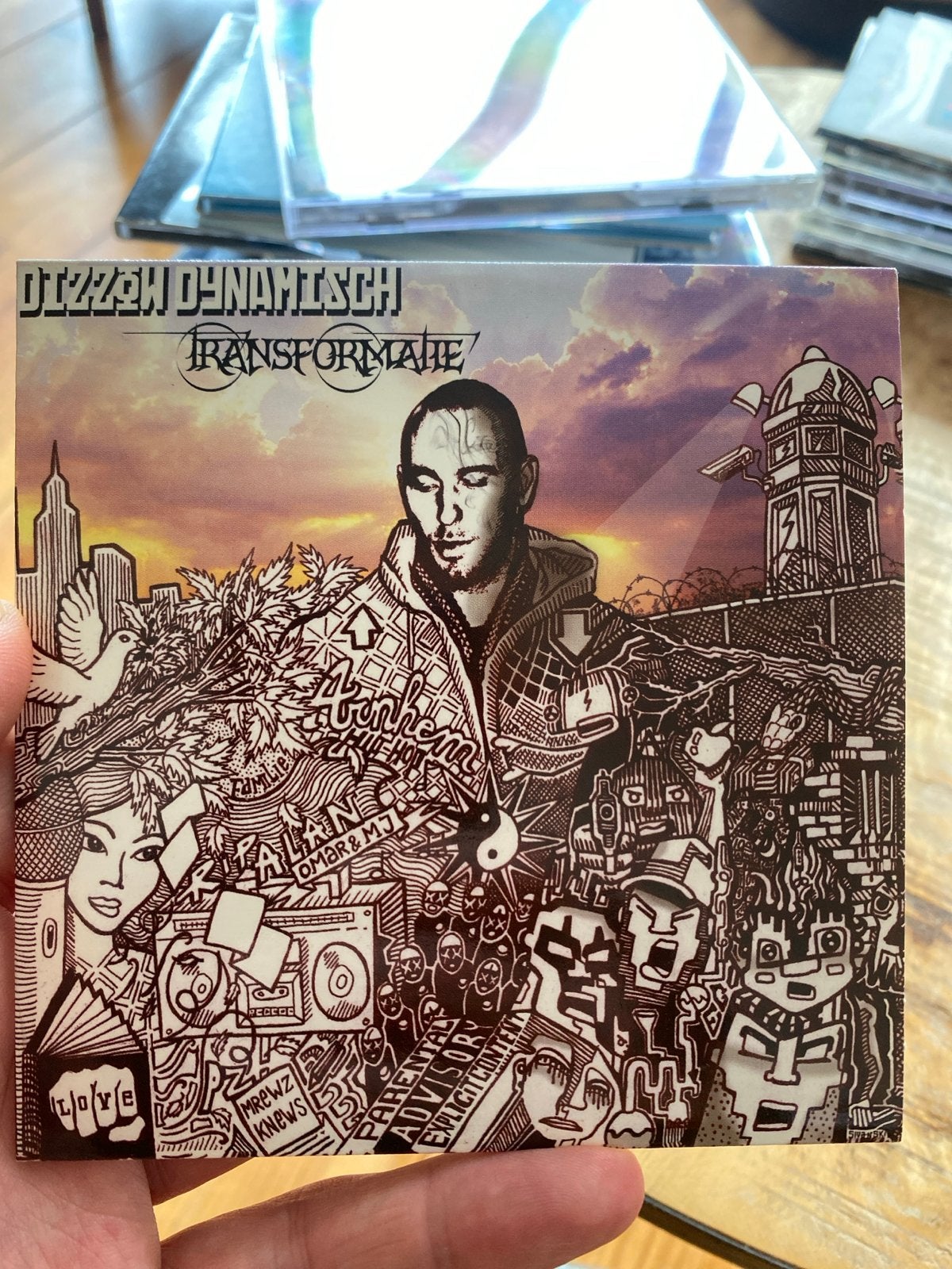 Dizzeh Dynamisch - Transformatie CD (Zeldzaam), Cd's en Dvd's, Verzenden, Zo goed als nieuw, Album, Inclusief doosje