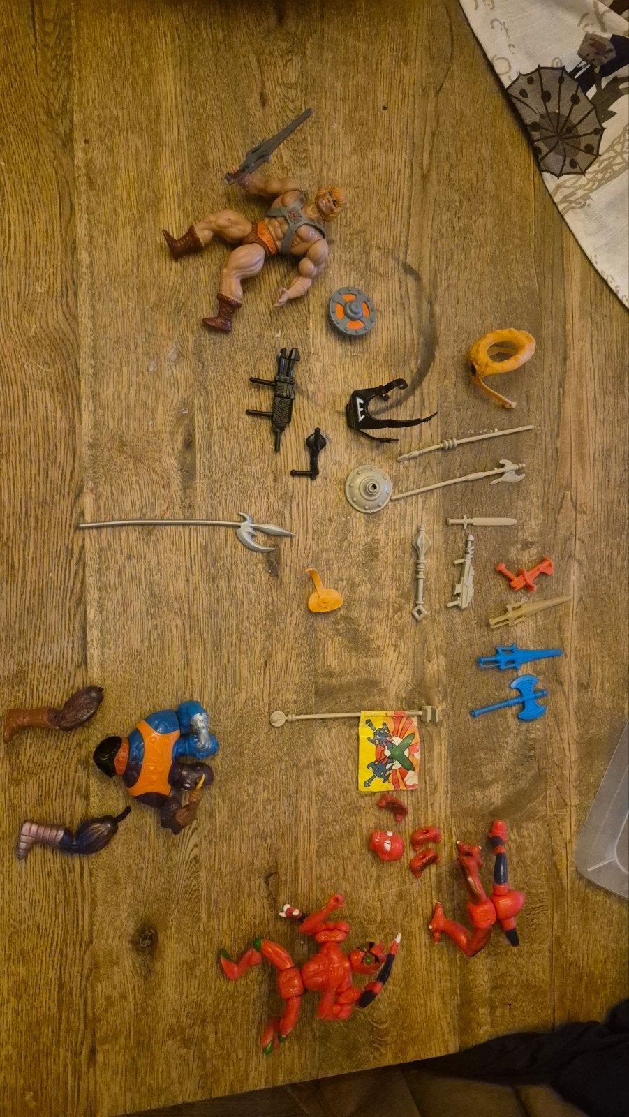 Vintage Masters of the Universe actiefiguren en accessoires, Ophalen of Verzenden
