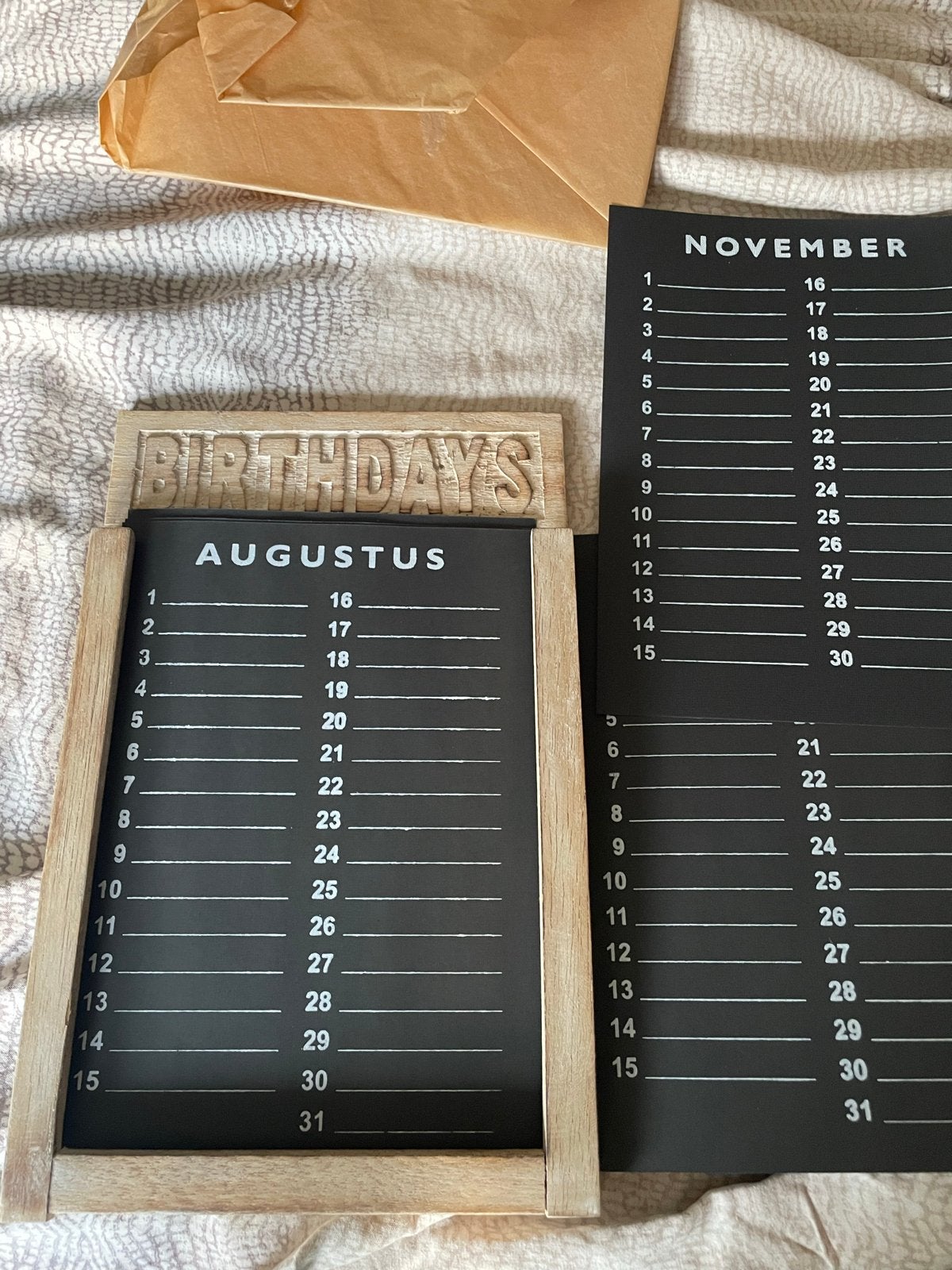 Kalender, nieuw, Diversen, Kalenders, Ophalen, Maandkalender, Nieuw