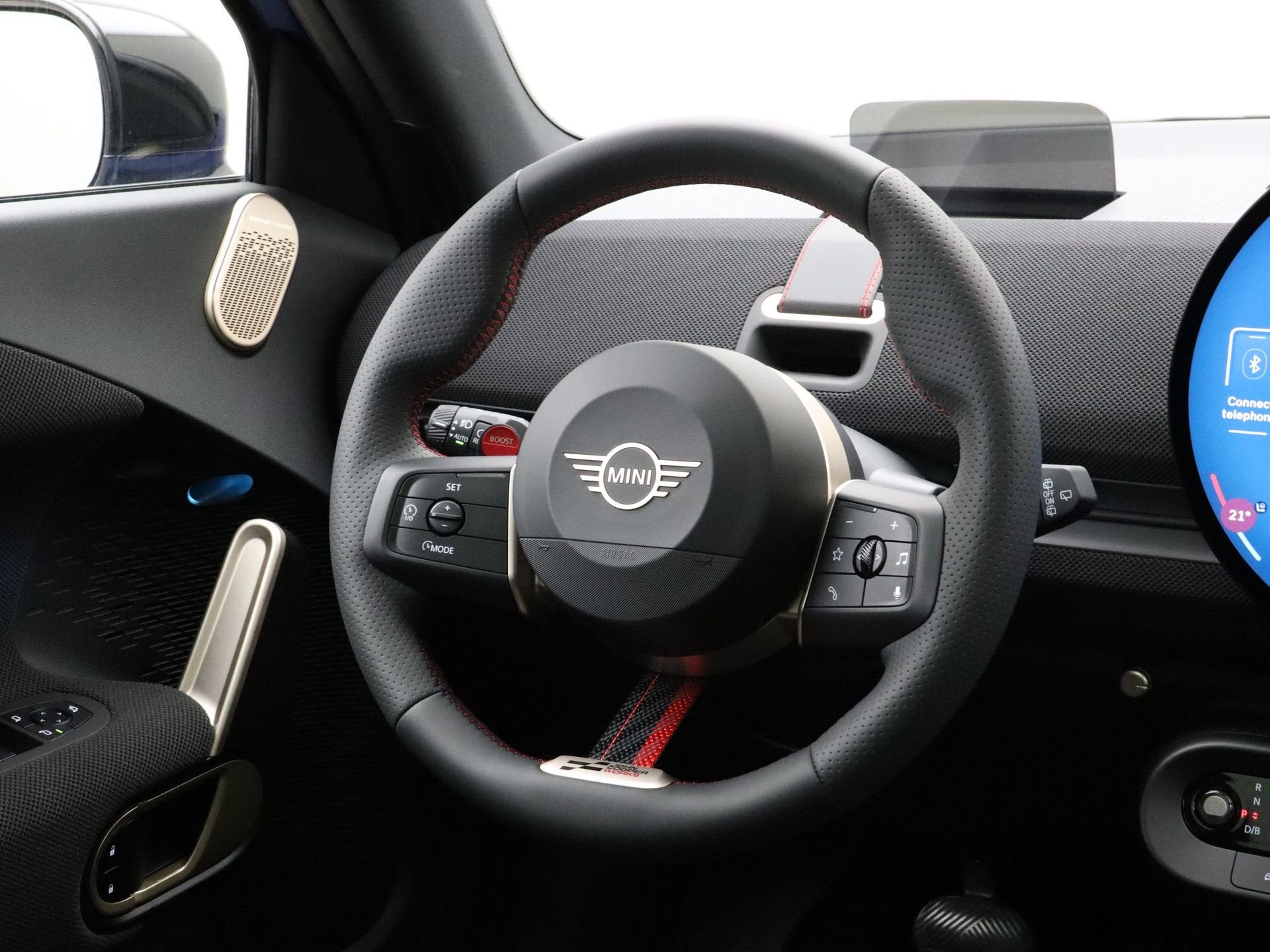 MINI Aceman John Cooper Works Pakket XL PRIVATE LEASE EUR 65, Auto's, Zwart, 258 pk, Blauw, Aceman