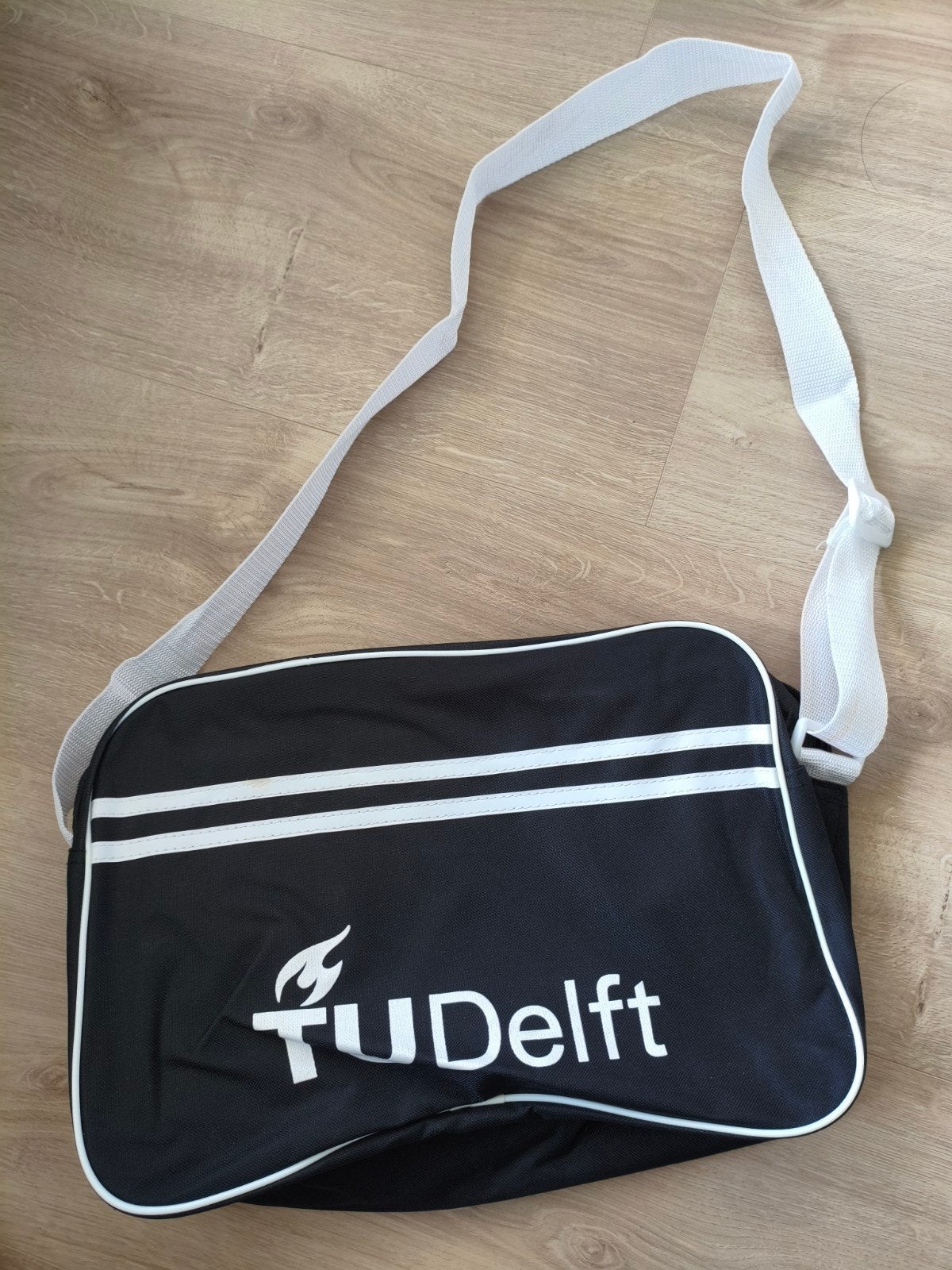 TU Delft Schoudertas, Verzenden, Nieuw, Zwart, Overige merken
