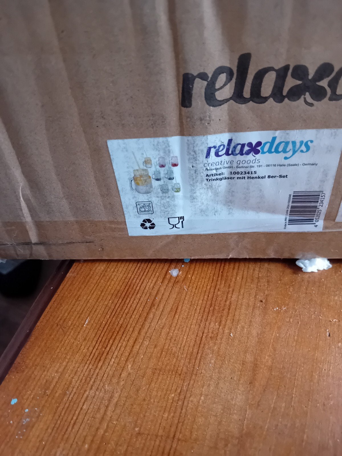 glazen bekers, Ophalen of Verzenden, Nieuw