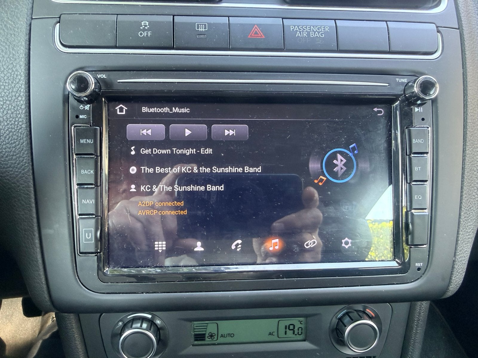 Radio multimedia voor polo/golf/passat/tiguan, Ophalen of Verzenden, Gebruikt