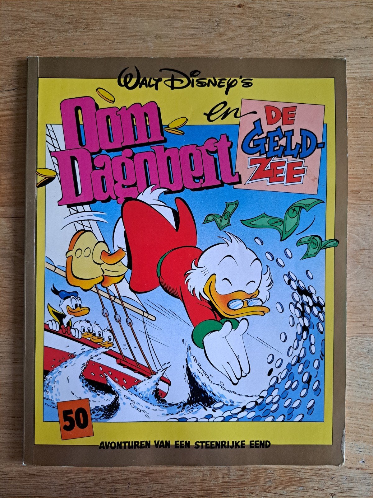 Oom Dagobert - De Geldzee (eerste druk uit 1993), Boeken, Strips | Comics, Eén comic, Ophalen of Verzenden, Gelezen, Europa