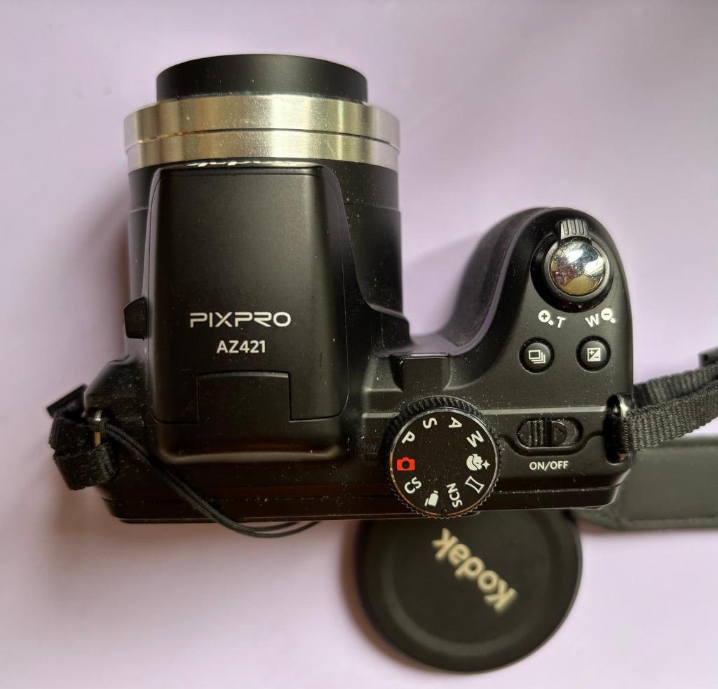 Kodak Pixpro AZ421 compactcamera zwart, Gebruikt, Verzenden, Kodak, 16 Megapixel